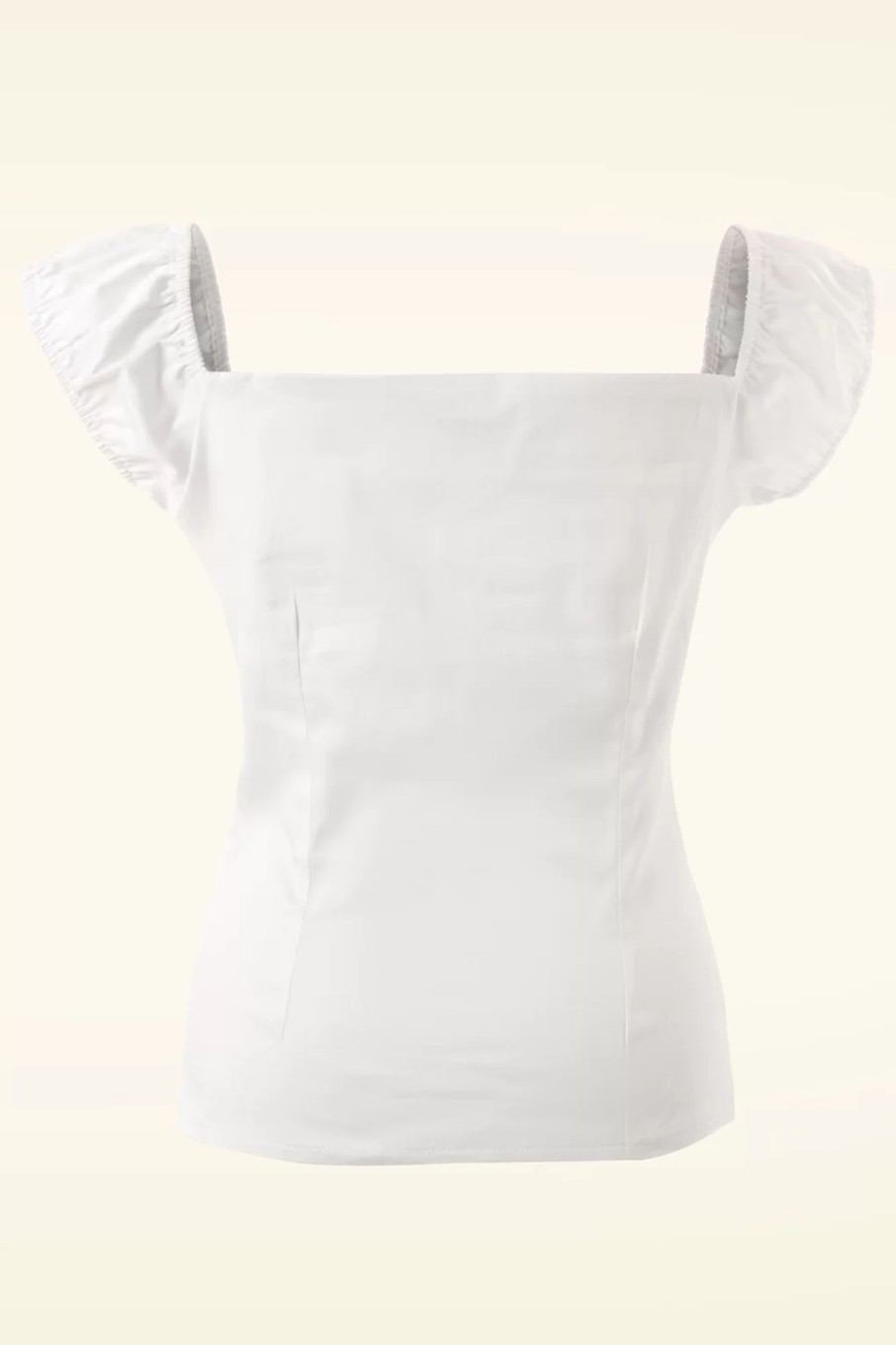 Collectif Clothing Tops | Dolores Top Carmen White