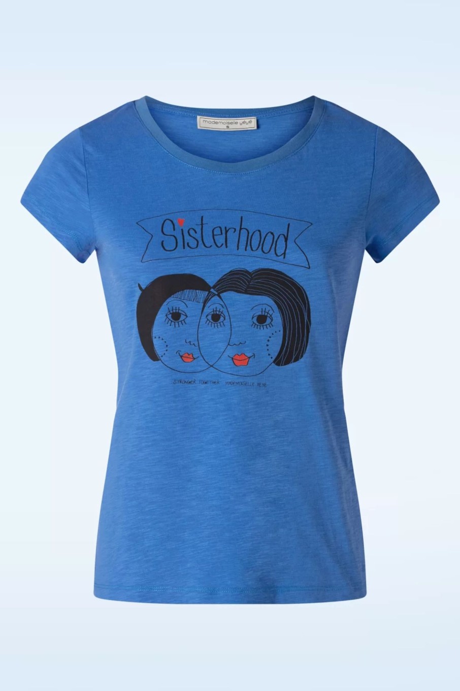 Mademoiselle Yu00e9Yu00e9 T-Shirts | Sisterhood T-Shirt In Kraftigem Blau