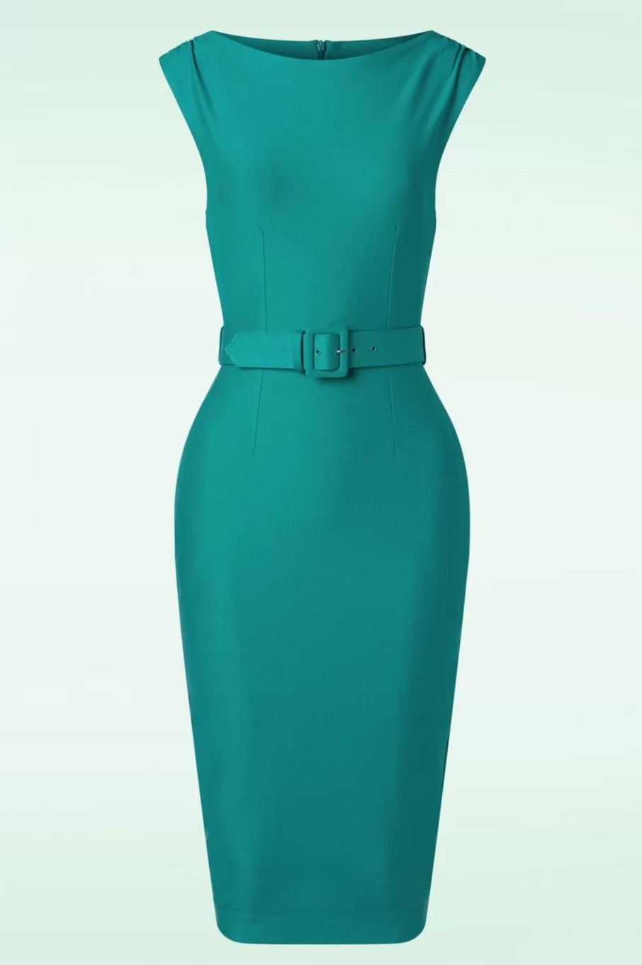 Zoe Vine Plus Sizes Kleider | Mae Etuikleid In Teal