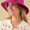 Brontu00e9 Hute & Fascinators | Anna Reisehut In Fuchsia