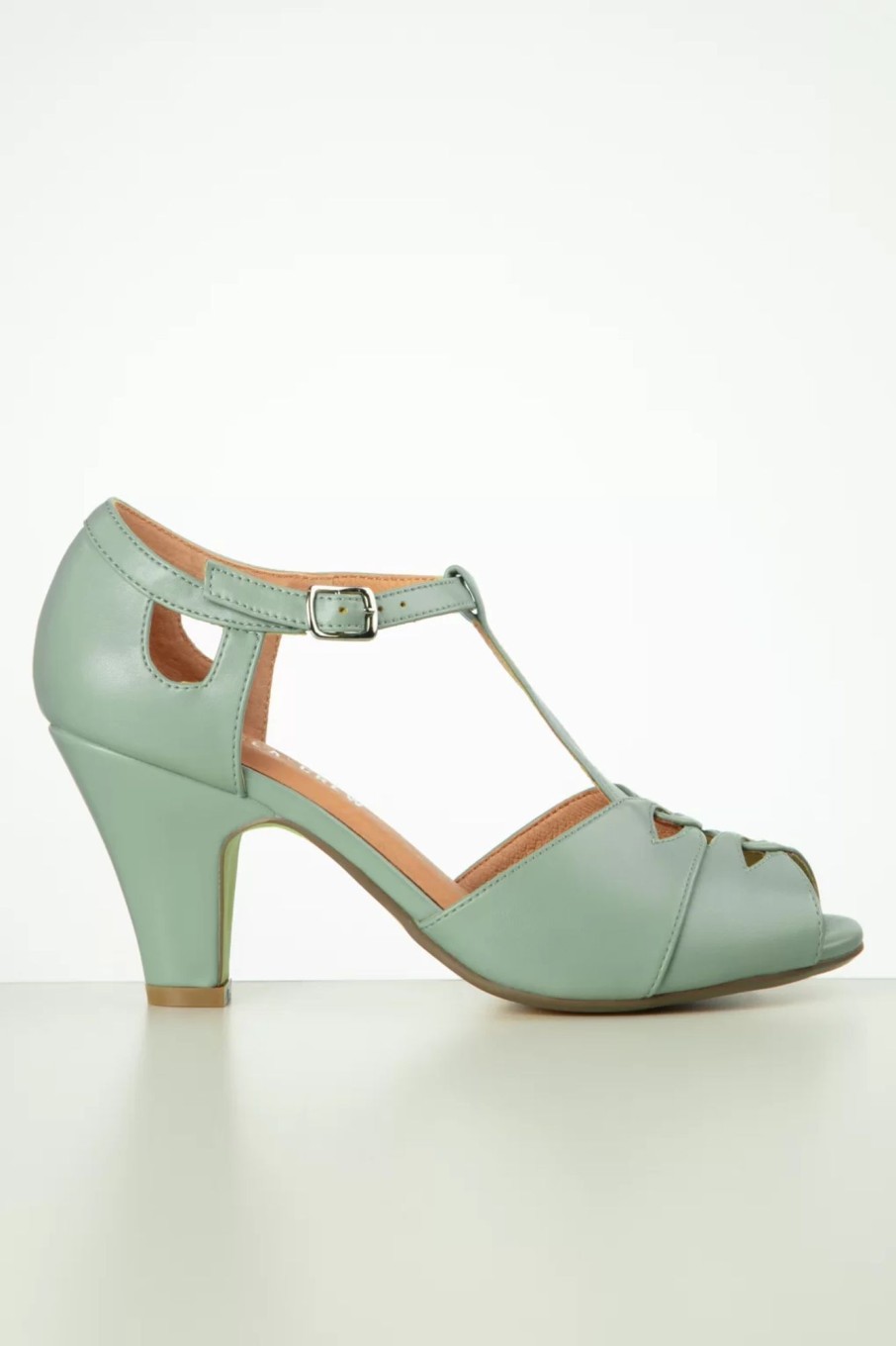 Chelsea Crew Pumps | Catherina Pumps Mit T-Strap In Mint