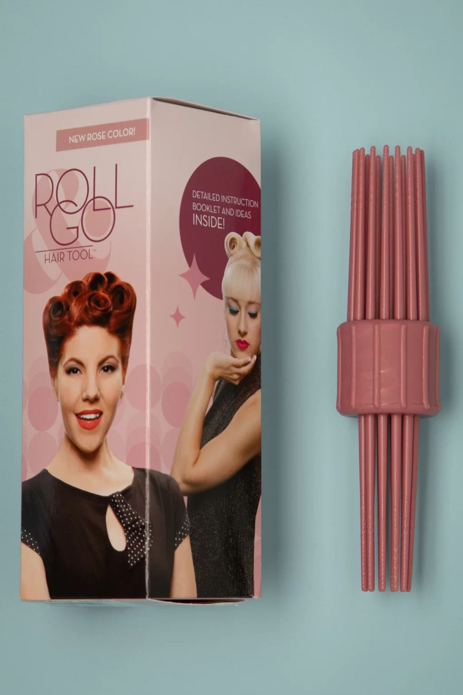 Lauren Rennells Haarstyling | Vintage Hairstyling: Rollgo Pin Curl Hair Tool Set In Rose