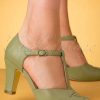 Chelsea Crew Pumps | Glinda Pumps Mit T-Strap In Salbei