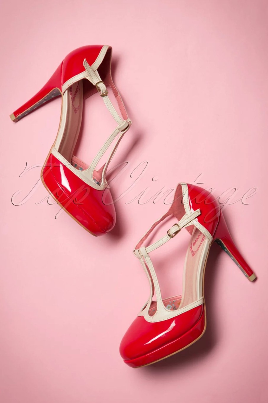 Banned Retro Pumps | Betty Pumps In Rot