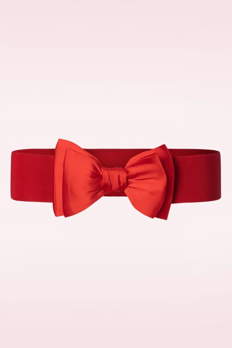 Banned Retro Gurtel | Bella Bow Gurtel In Rot