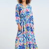 Smashed Lemon Plus Sizes Kleider | Maisy Maxi Kleid In Multi