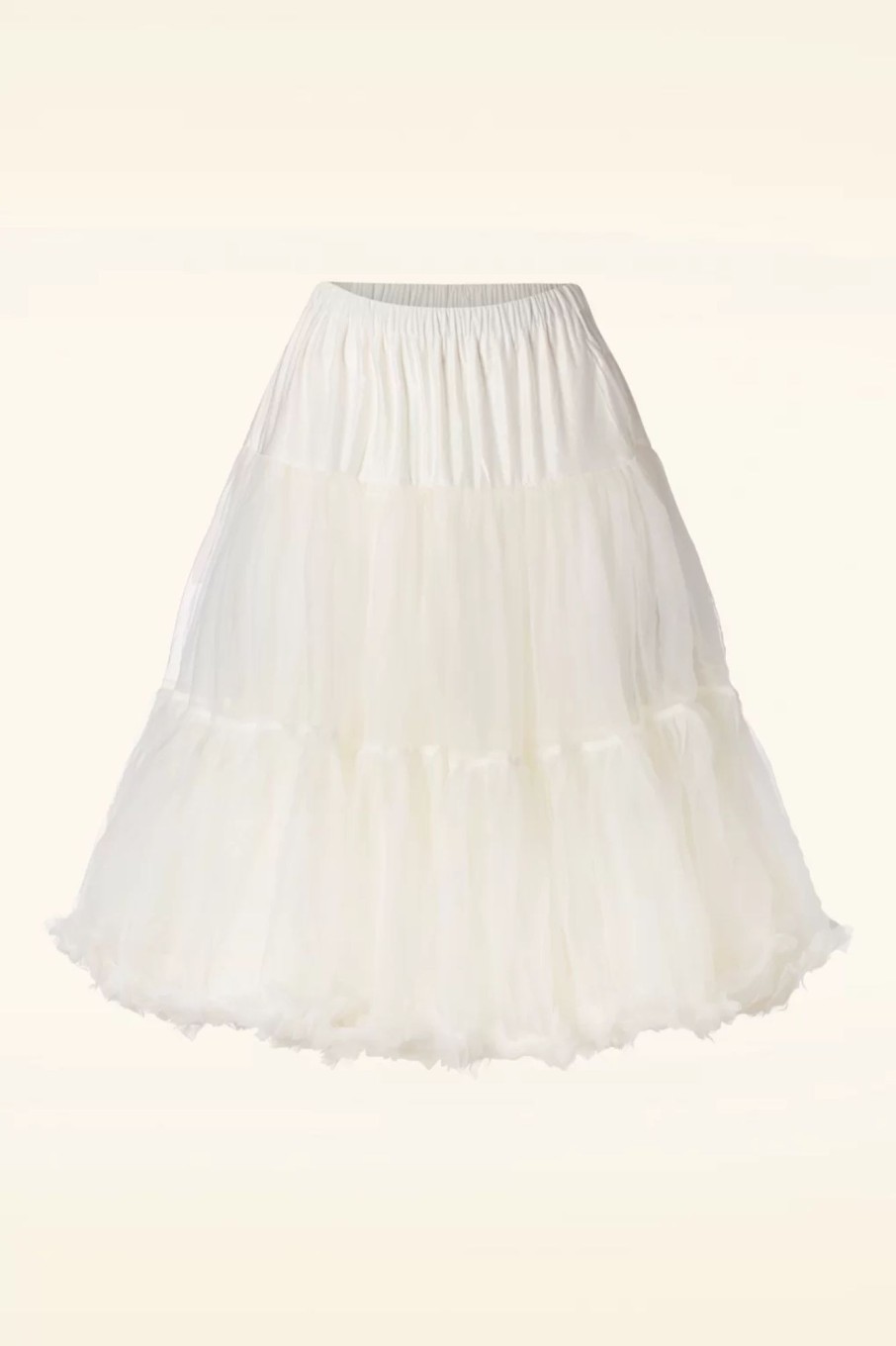 Banned Retro Petticoats | Lola Lifeforms Petticoat In Elfenbein