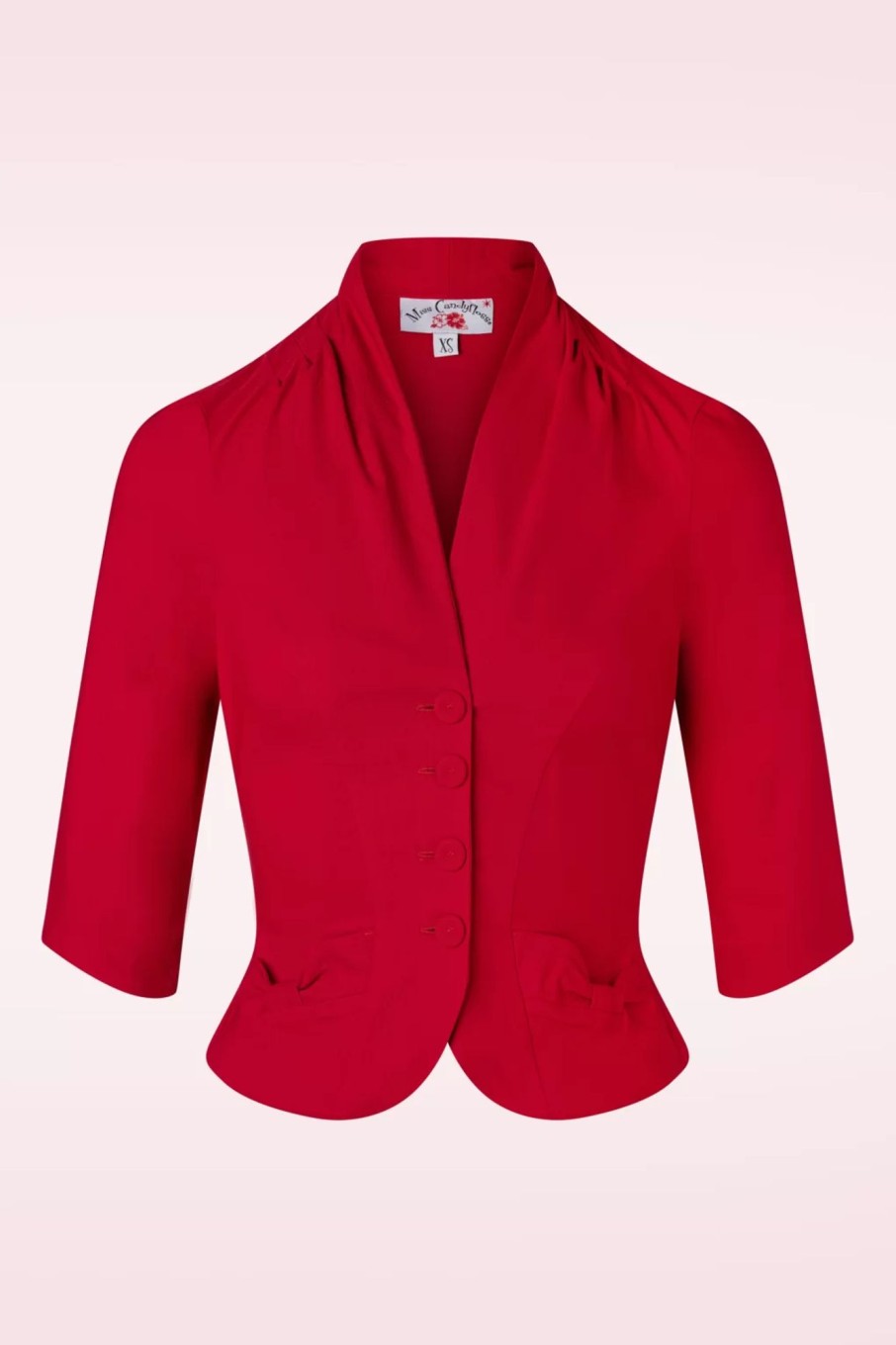 Miss Candyfloss Jacken | Liza Lou Blazer Jacke In Rot