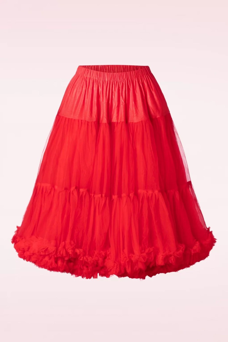 Banned Retro Petticoats | Lola Lebensformen Petticoat In Rot