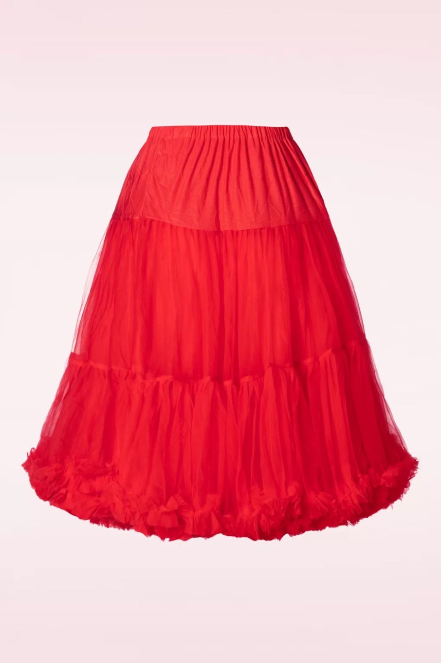 Banned Retro Petticoats | Lola Lebensformen Petticoat In Rot