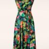 Vintage Chic for Topvintage Swing Kleider | Jane Tropical Swing Kleid In Multi