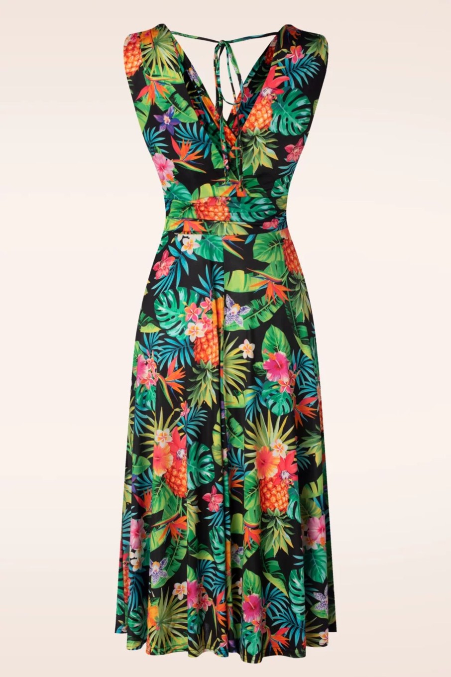 Vintage Chic for Topvintage Swing Kleider | Jane Tropical Swing Kleid In Multi