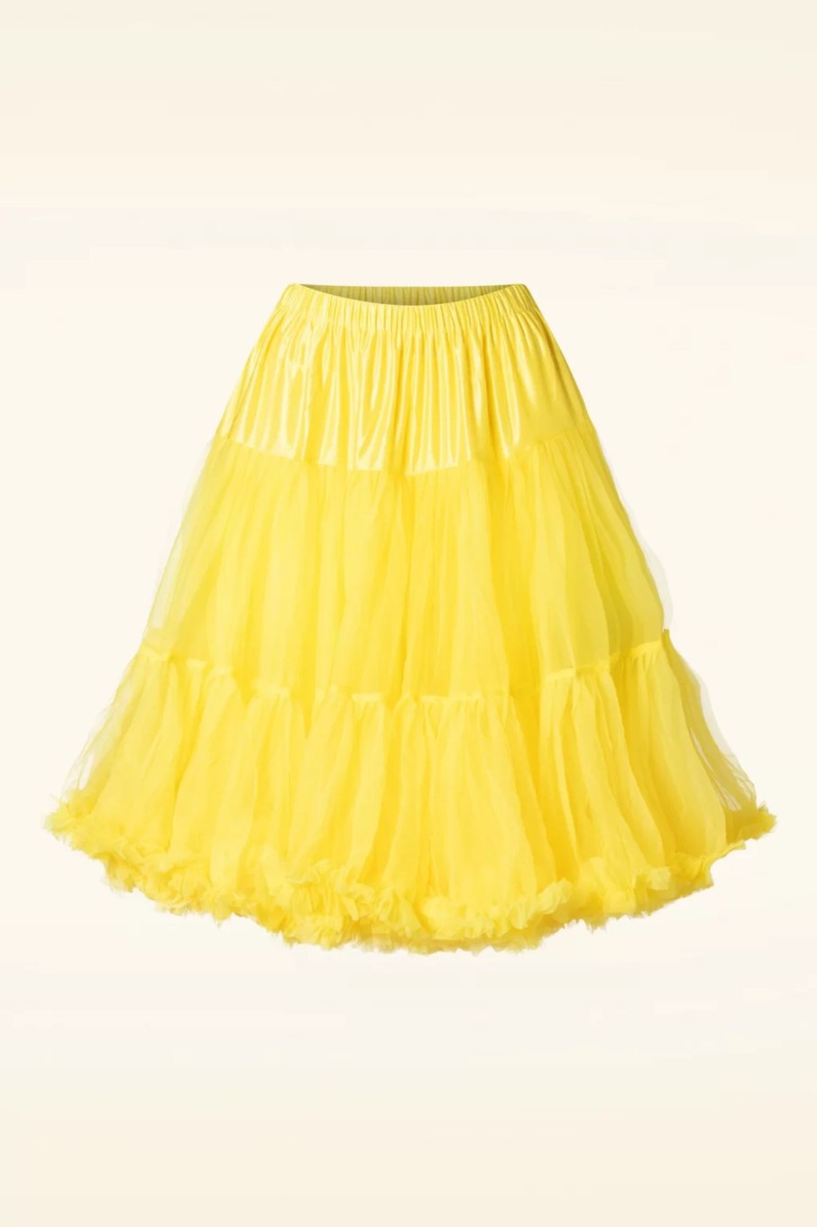 Banned Retro Petticoats | Lola Lifeforms Petticoat In Gelb