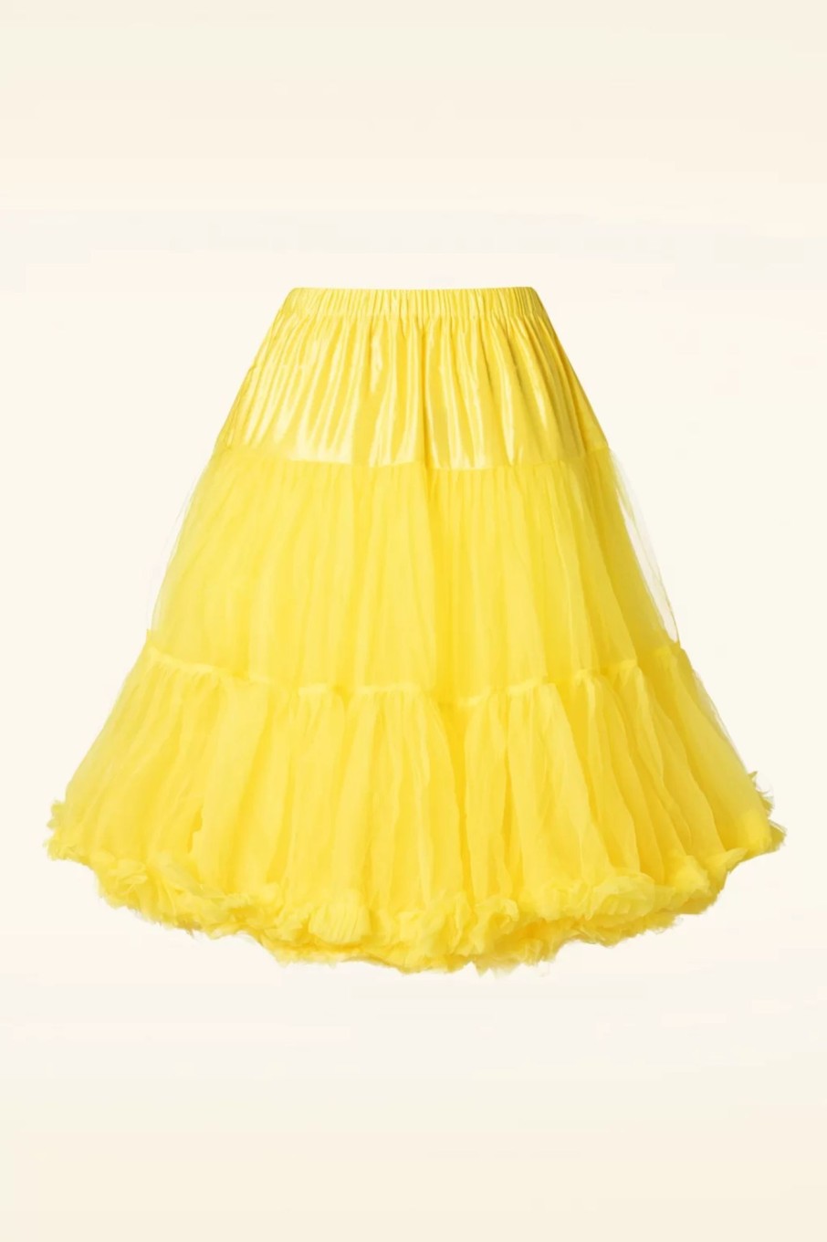 Banned Retro Petticoats | Lola Lifeforms Petticoat In Gelb