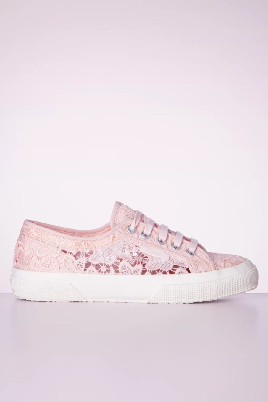 Superga Sneaker | Makramee Sneaker In Rosa