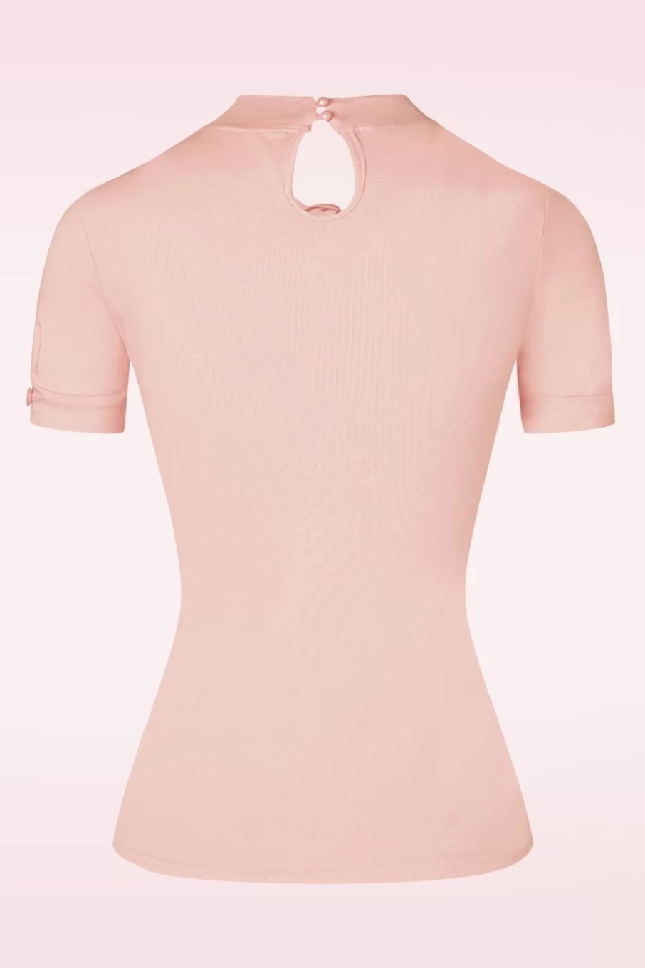 Banned Retro Tops | Sandy Loves Danny Top In Pastellrosa