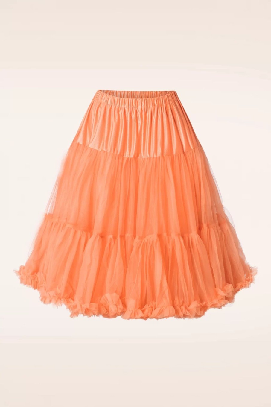 Banned Retro Petticoats | Lola Lifeforms Petticoat In Orange