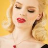 Sweet Cherry Schmuck | Emma Rose Perlenkette In Rot