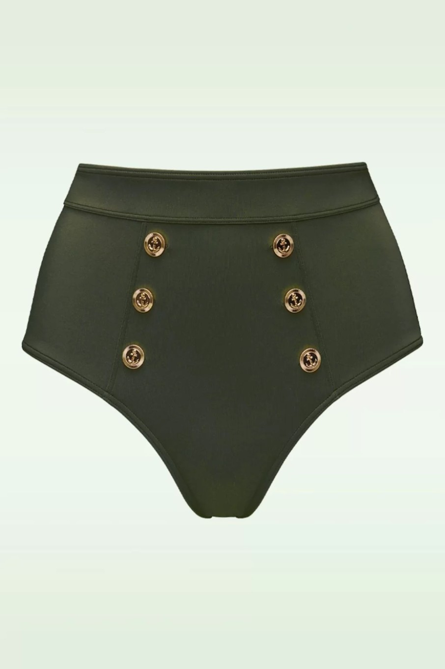 Marlies Dekkers Bikinis | Royal Navy High Waist Bikinihose In Seaweed Grun