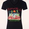 Queen Kerosin T-Shirts | T-Shirt „Road To The Sun" In Schwarz