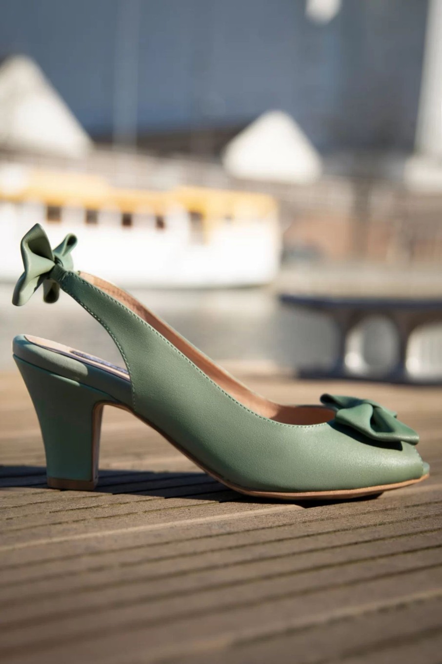 Lola Ramona u2665 Topvintage Pumps | Ava Cote D'Azur Pumps In Feltspar Grun