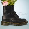 Dr. Martens Booties & Stiefel | 1460 Glatte Stiefeletten In Schwarz