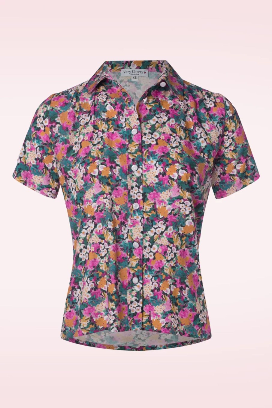 Very Cherry Blusen | Montmartre Botanica Rose Bluse In Multi