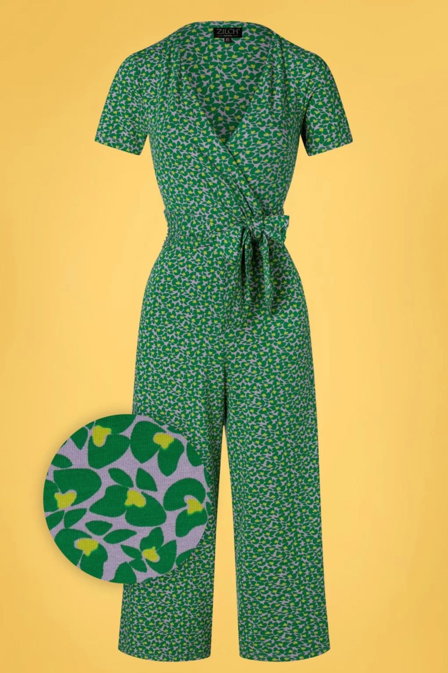 Zilch Playsuits & Jumpsuits | Mabel Overall In Butterfly Apple