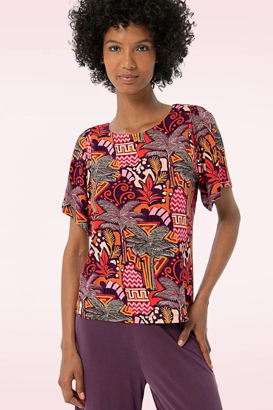 Surkana Pullover | Palma Top In Multi