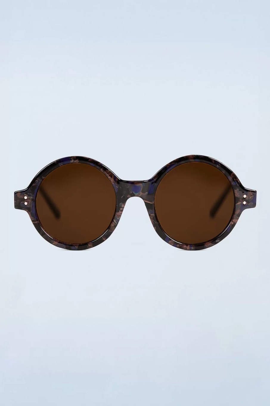 Surkana Sonnenbrillen | Stay Shanty Runde Sonnenbrille In Blau