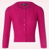 Mak Sweater Strickjacken | Jennie Strickjacke In Magenta