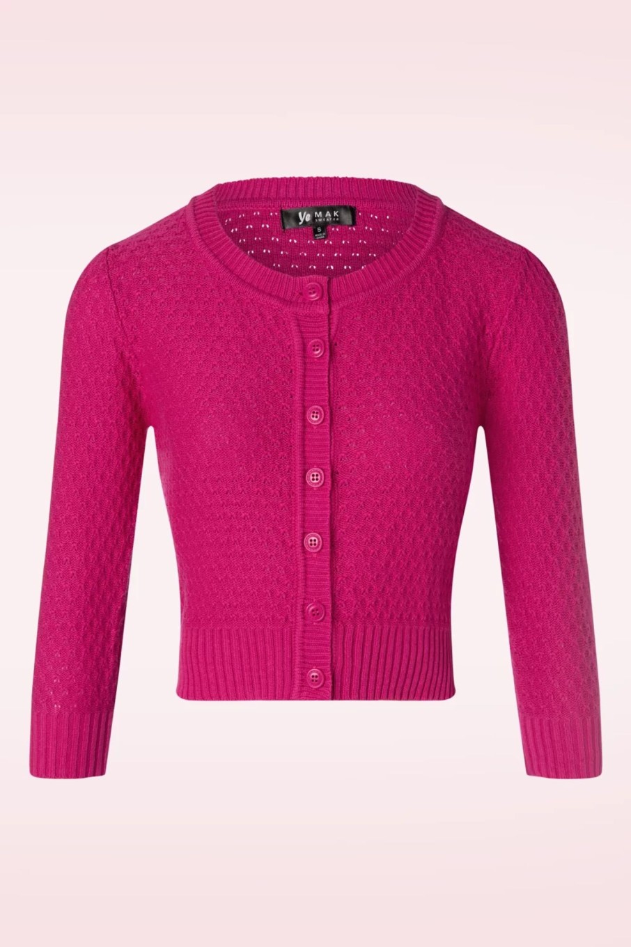 Mak Sweater Strickjacken | Jennie Strickjacke In Magenta