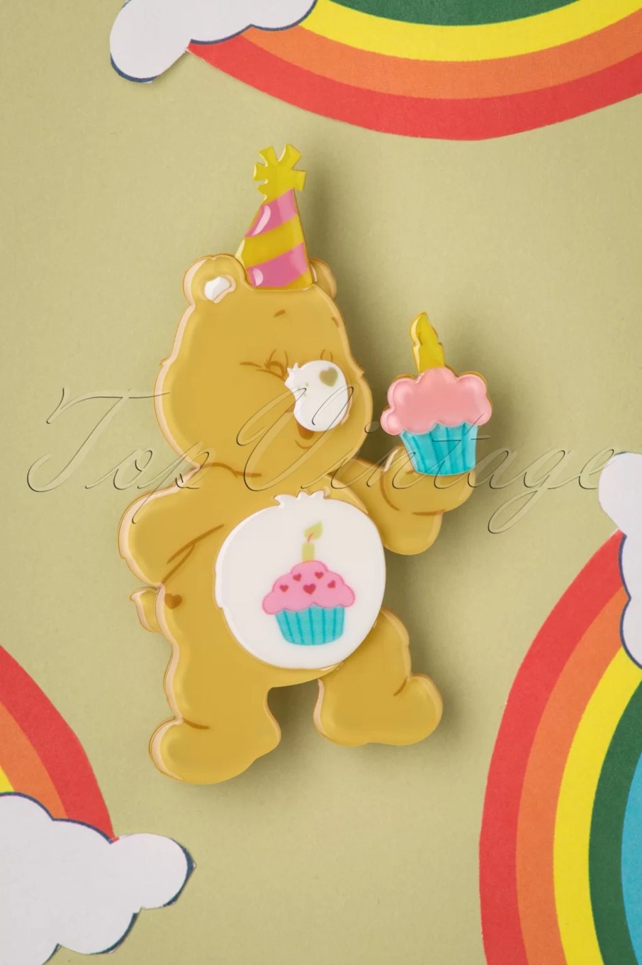 Erstwilder Schmuck | Birthday Bear'S Cake Brosche