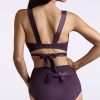 Marlies Dekkers Bikinis | Cache Coeur High Waist Slip In Dunkellila