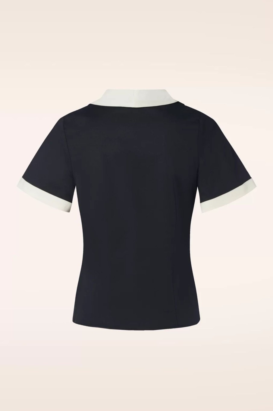 Collectif Clothing Blusen | Taylor Bluse In Schwarz