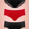 MAGIC Bodyfashion Dessous | Holiday Hipster Geschenkpaket In Schwarz Und Rot