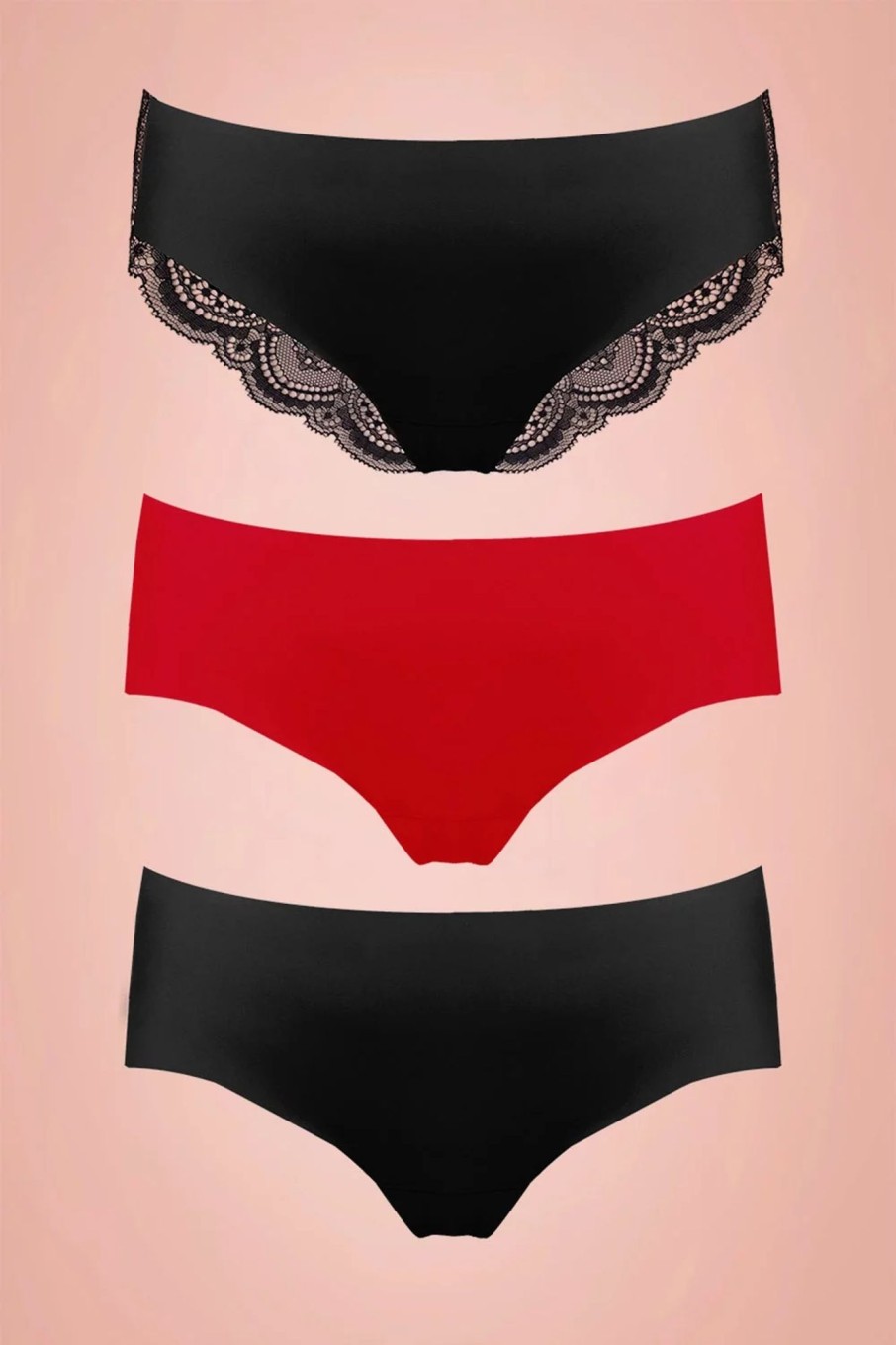 MAGIC Bodyfashion Dessous | Holiday Hipster Geschenkpaket In Schwarz Und Rot