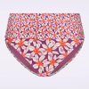 TC Beach Bikinis | Flipover-Bikinihose „Summer Flowers" In Lila