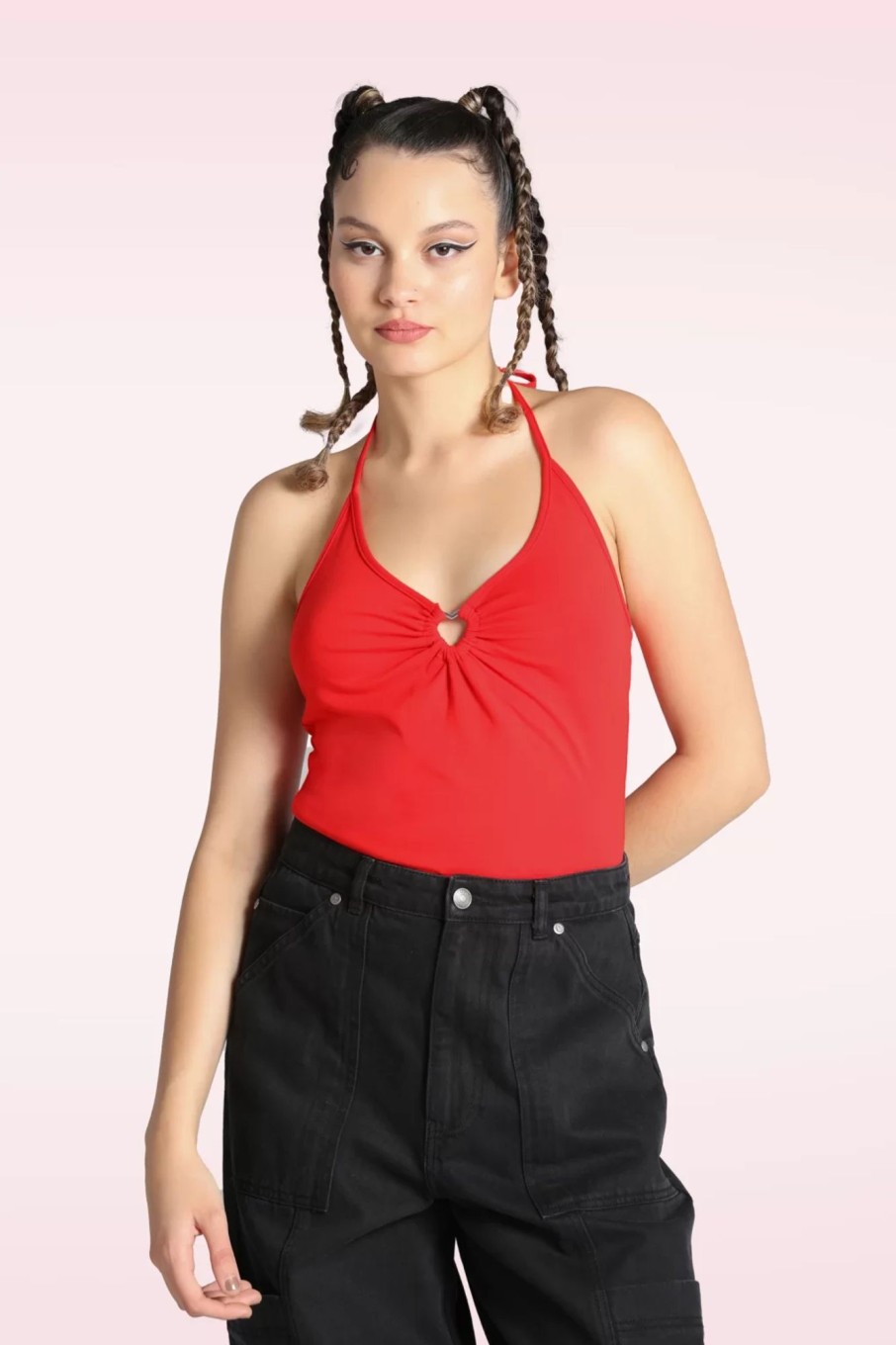 Bunny Tops | Cheryl-Top In Rot