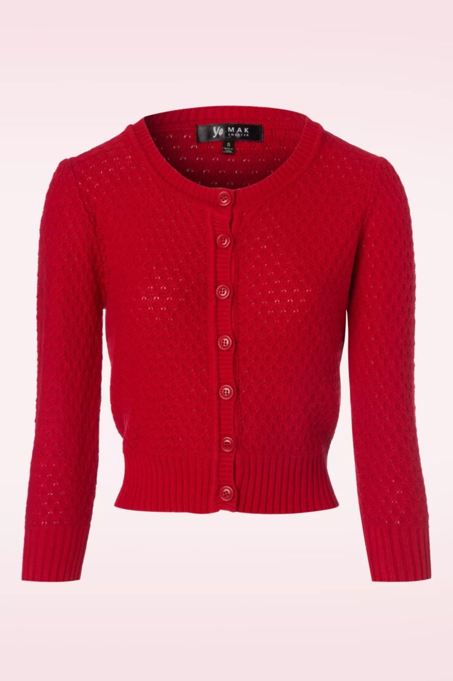 Mak Sweater Strickjacken | Jennie Strickjacke In Rot