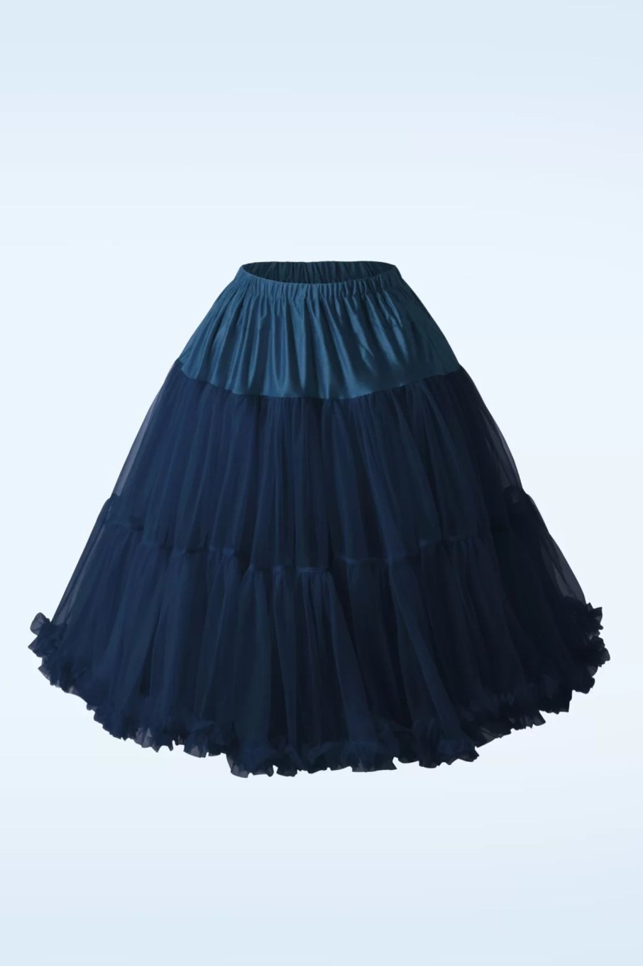 Banned Retro Petticoats | Lola Lifeforms Petticoat In Marineblau