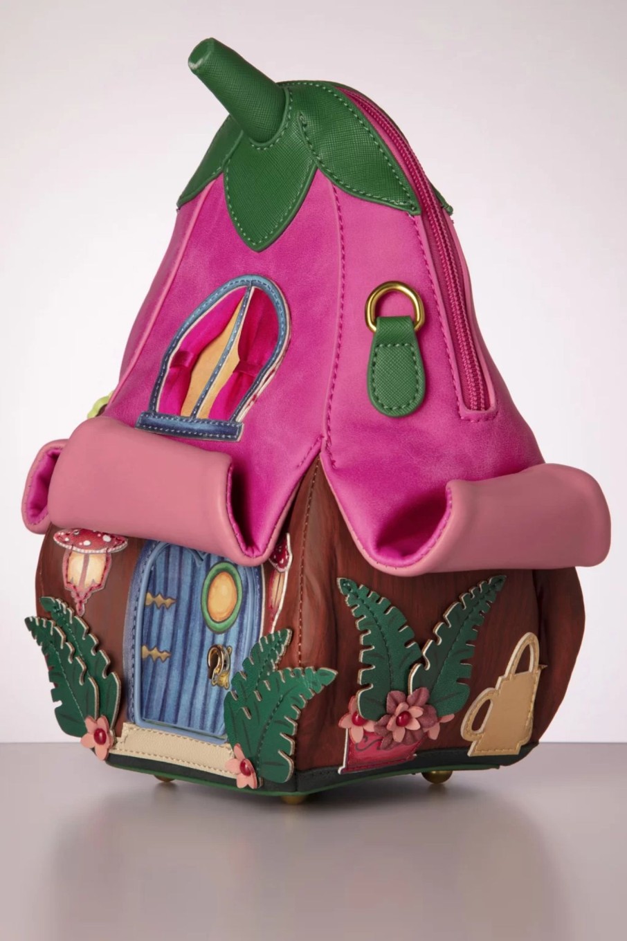 Vendula Taschen | Fairy Village Petal House Tasche In Rosa