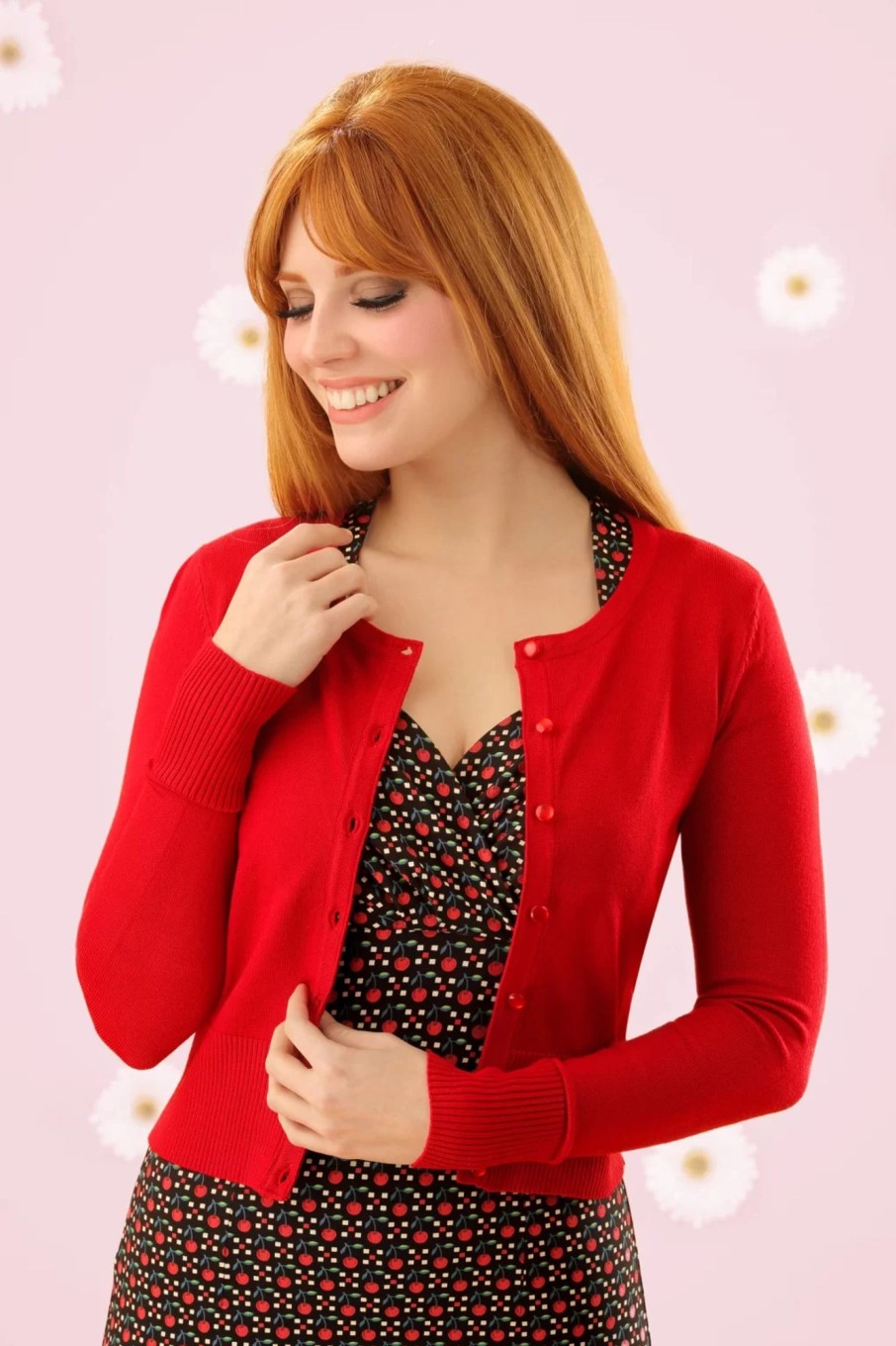 Bunny Strickjacken | Paloma-Strickjacke In Rot