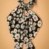 Banned Retro Haarschmuck | Geraldine Scrunchie In Schwarz