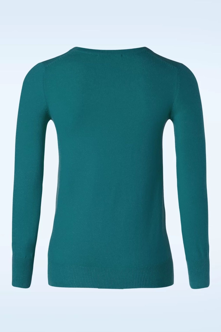 Mak Sweater Pullover | Kelly Pullover In Teal Blau