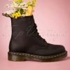 Dr. Martens Booties & Stiefel | 1460 Fettige Stiefeletten In Schwarz