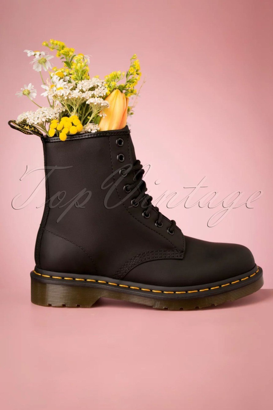 Dr. Martens Booties & Stiefel | 1460 Fettige Stiefeletten In Schwarz