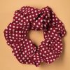 Banned Retro Haarschmuck | Dotty Scrunchie In Rot