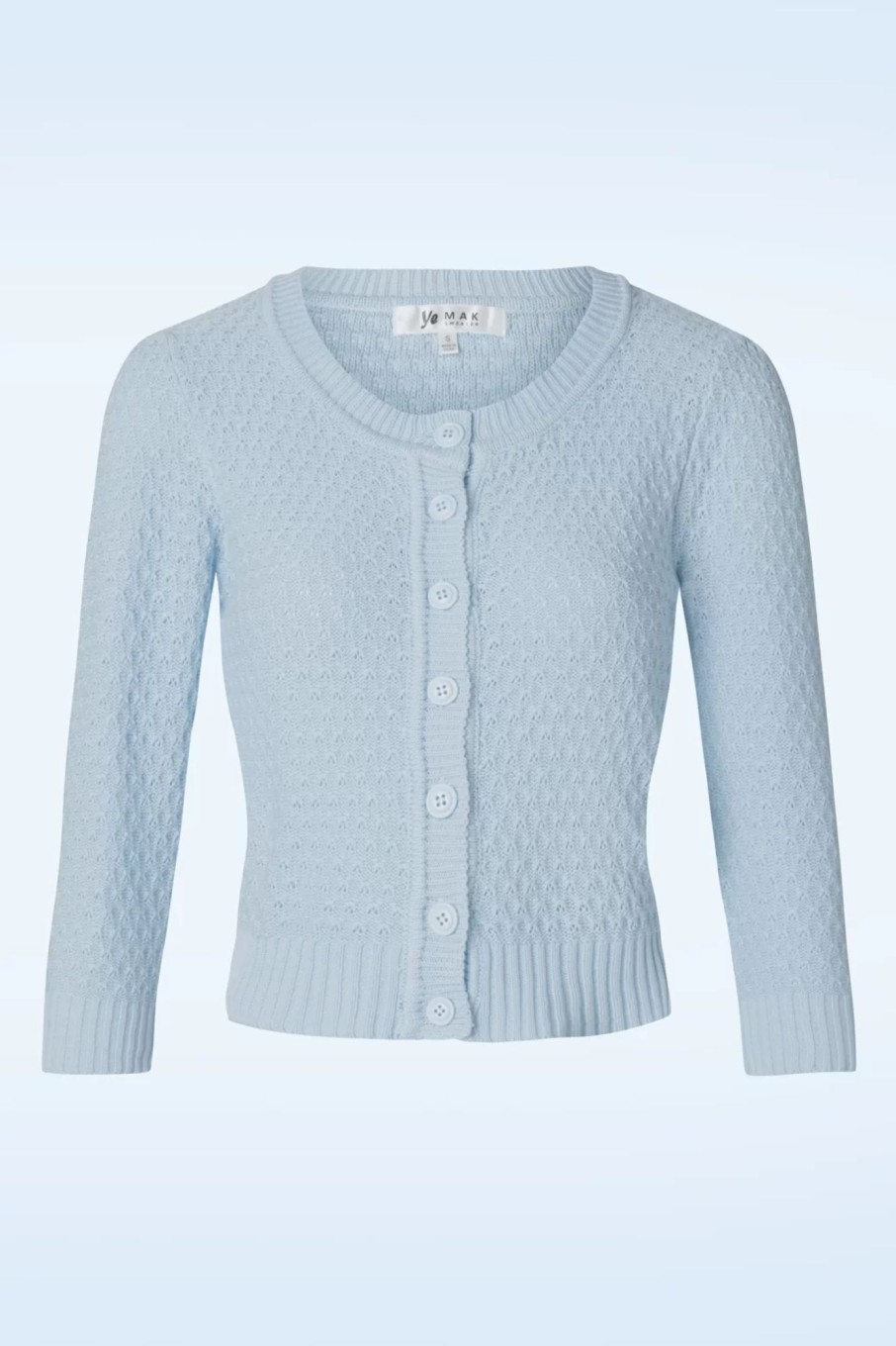 Mak Sweater Strickjacken | Jennie Cardigan In Hellblau