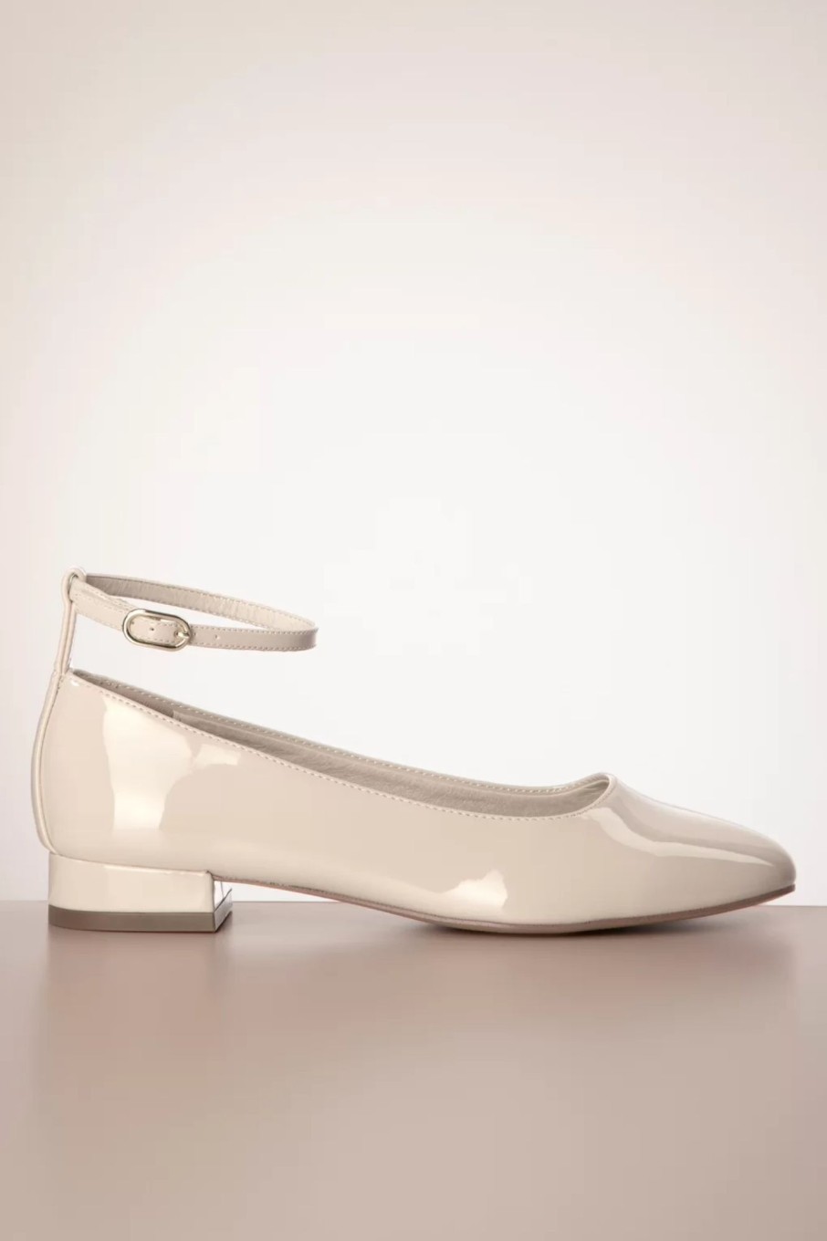 Tamaris Ballerinas | Trixie Lack Ballerina Pumps In Creme